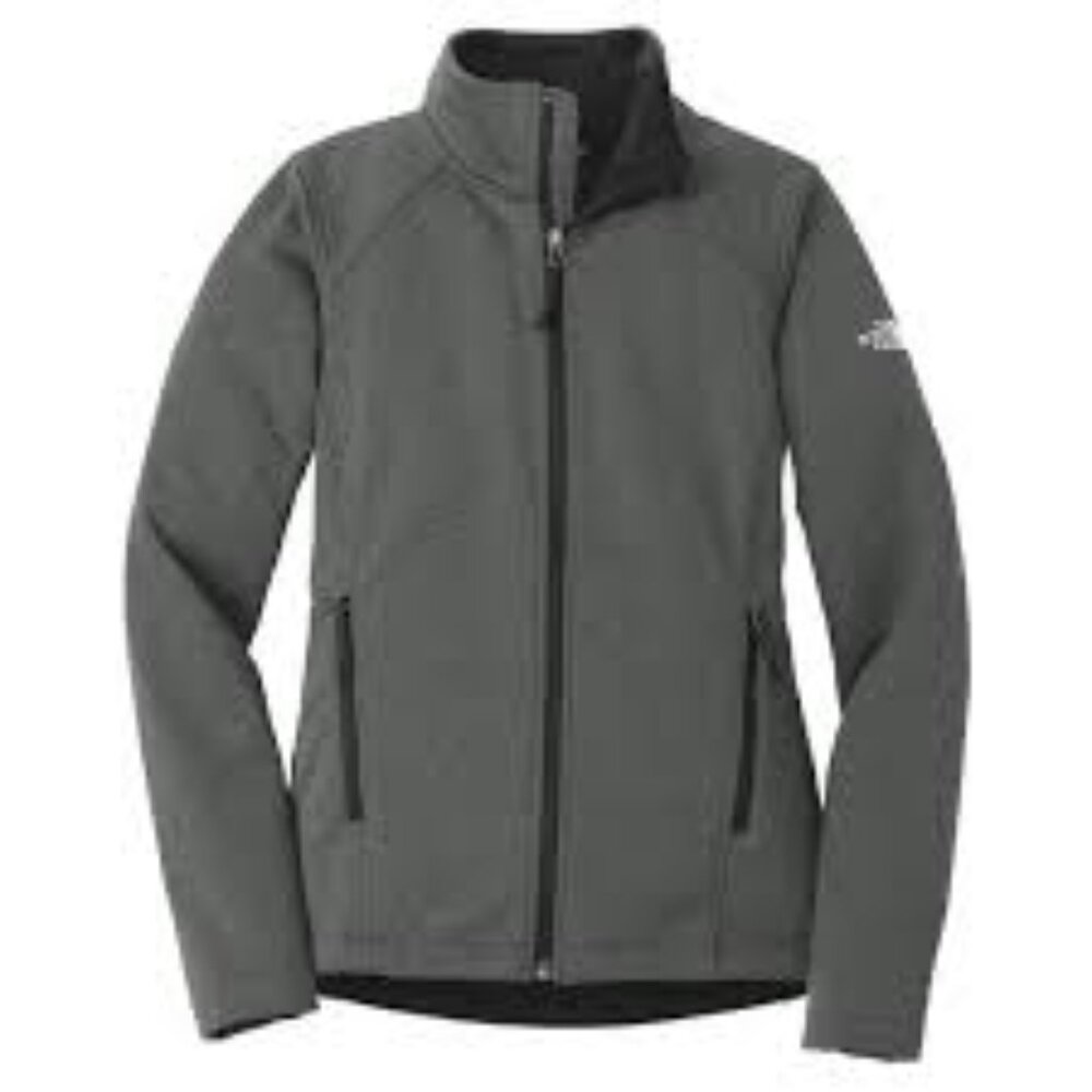 The North Face Ladies Ridgeline or Ridgewall soft shell jacket dark grey S NWOT